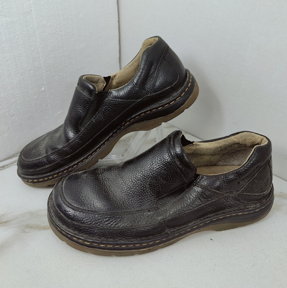 Dr. Martens Other - Dr. Martens Men's Orson Slip On Black Pebble Leather Loafers, Sz 12